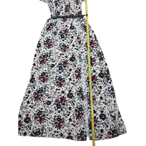 Band of Gypsies Floral Cold Shoulder Long Sleeve Maxi Dress Size XS - Picture 8 of 12